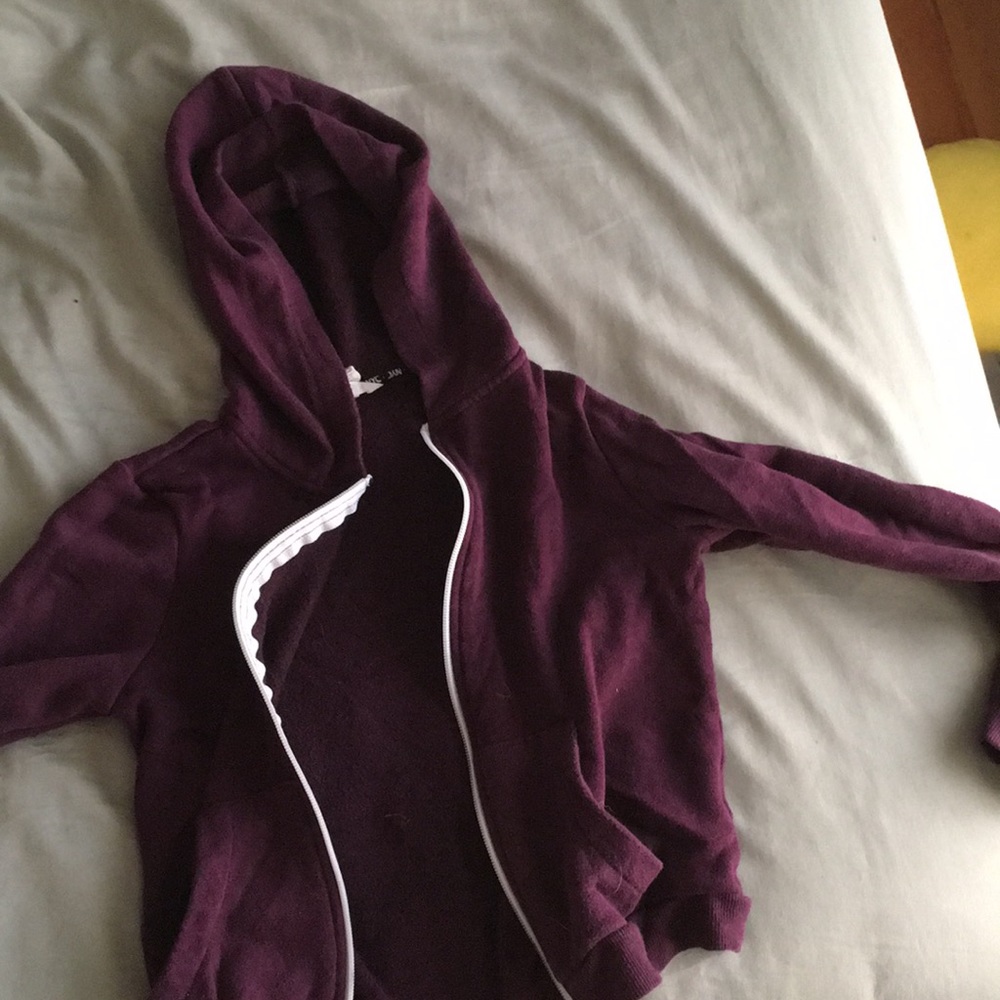burgundy jacket